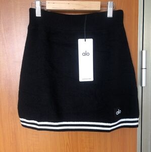 ALO Yoga Tennis Club Sweater Knit Skirt